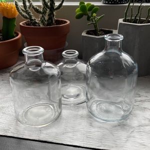 Glass vases